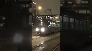 Трамваи Татры-Т3 (МТТА) СМЕ борт 3346+3350 по маршруту 21