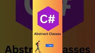 C# abstract classes #shortscoding #shorts