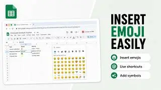 How to Insert Emojis and Special Characters in Google Sheets
