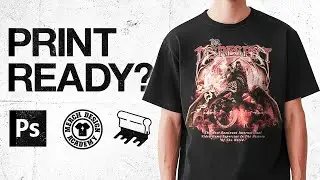 How To Be Screen Print Ready In Photoshop (Color Sep Tutorial)