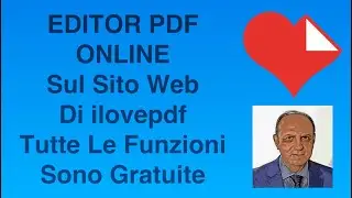 Gestione Dei PDF Gratuita Online Con I Love PDF