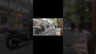 suasana jalan yang adem ayem