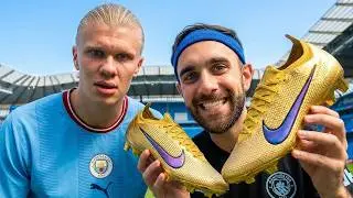 I Surprised Haaland With Custom Shoes