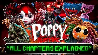 All Chapters in Poppy Playtime: Chapter 1,2,3 & 4 Explained (FULL STORY)