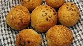 Homemade bread rolls - first time making them