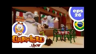 THE GARFIELD SHOW BRASIL - EP26 - glenda e odessa