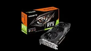 Gigabyte RTX 2080Ti Gaming OC - 21:9 test + Ryzen 7 1700 @3.8GHz