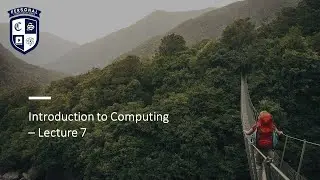 Introduction to Computing with Java - 7