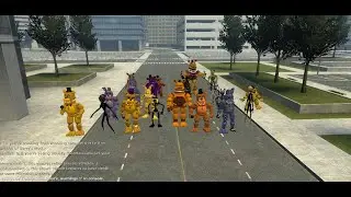 garrys mod fnaf tüm karakterleri