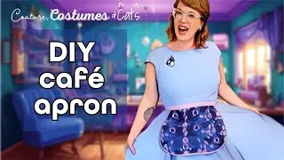 DIY Vintage Café Apron