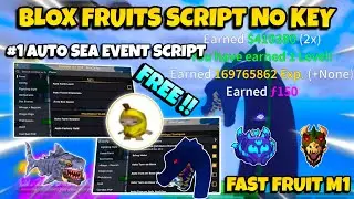 New Blox Fruits Script No Key - Auto Sea Event, Leviathan, Sea Beast, Terror Shark, Boats & More