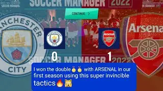 Soccer Manager 2022 best tactics | Go unbeatable and invincible | SM22 Tactics, Formation and Tips