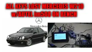 (659) Mercedes W210 | All Keys Lost with Autel im508