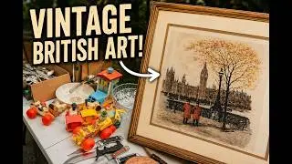 Striking gold at a Multi-Family Yard Sale on a Picturesque Farmland