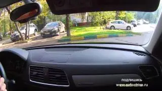 Вождение урок №2 ч.1 Audi Q3 (Ауди ку3) ноги, руки, глаза.