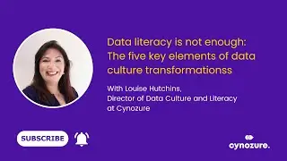 Data literacy is not enough: The five key elements of data culture transformation