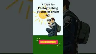 7 Tips for Photographing  Clients in Bright Light ☀️🕶️