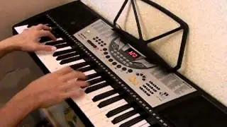 Mr.Kredo -- Сегодня в белом танце кружимся . Piano tutorial