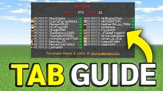 How to Create an Epic TAB & SCOREBOARD for Minecraft Server
