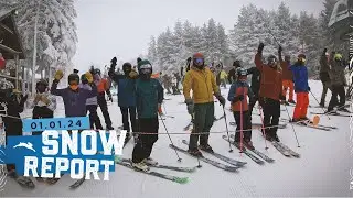 January 1st Snow Report