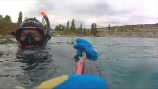 🌊 Lake. Марсианское озеро. Скалистое. Крым. Сокровища О.К. фильм. Что на дне? Под водой