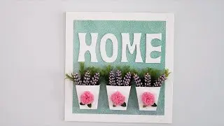 DIY- Como Hacer Hermosa Decoracion para Tu Hogar. Paso a Paso!