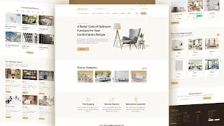 How to Make A Furniture Website | Furniture Website Design in Figma