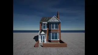UK 3D House in Unreal Engine 4