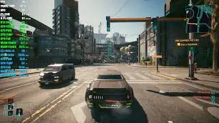 Cyberpunk 2077, Gameplay, 1080p, RT Low, DLLS Quality, FG Off, Xeon E5-2695 v4 + RTX 3060 12GB