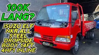 MAGKANO ANG GANITONG TRUCK? ISUZU ELF NKR 4HF1  ALL STEEL DROPSIDE🔰👌