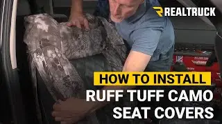 How to Install Ruff Tuff Camo Seat Covers on a 2016 Toyota Tundra