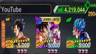 7 ⭐️ ULTIMATE GOHAN AND VEGETA SHOWCASE IN RANK PVP