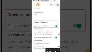 Blogger Website Seo Setting | SEO For Blogger