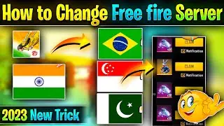 How To Change Server In Free Fire || Dusre Server Mein Free Fire Kaise Khele | FF Server Change