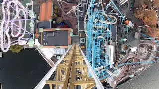 Ikaros (Intamin | Sky Jump) On Ride POV - Gröna Lund