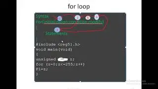 Lecture 6:Embedded C data types  of 8051 with examples using Keil  - Part 1
