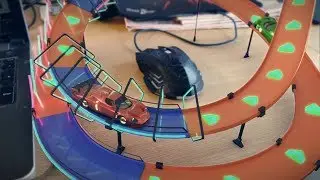 3D Tracked Race Track Cars ~ Arnold Render