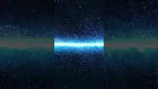 blue particle line wind loop animation - Download Stock Footage 