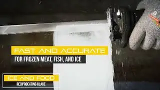 Starrett Stainless Steel Reciprocating Blade | For Cutting Ice, Frozen Fish and Meat