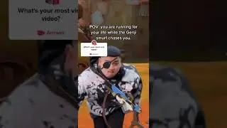 POV: You Are Running For Your Life While Smurf Genji Chases You