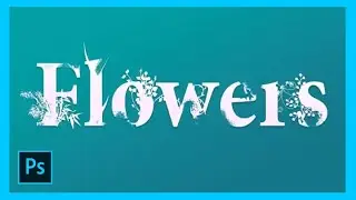 Simple Flower Logo Design In Photoshop - Beginners