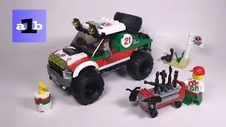 LEGO 2016 CITY 60115  4x4 Off Roader Time Lapse Build
