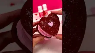 Red Velvet Cookies w/ Cream Cheese Icing ❤️ #shortsvideo