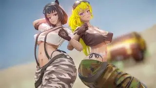 【MMD RWBY】 Whiplash - Bumblebee