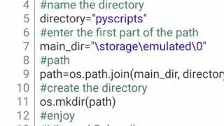 Create a new directory using computer | Python shorts