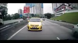 Aduhhh,, ketepilah Myvi Kuning nak lalu.