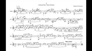Rolando Cruz - Estudio 1  Arturo Guajardo - Guitarra - Score video