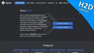 Discord Dyno Bot Tutorial - Inviting Dyno Bot (v4 Dashboard) (OLD)