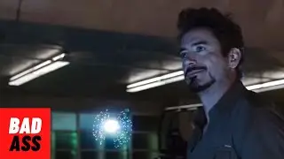 Tony Stark Creates New Element Scene ｜ IRON MAN 2
