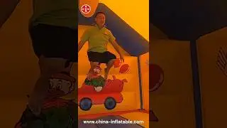 🤡 Bounce and Laugh Together on the Clown Inflatable Bounce House! 🎈😂 
